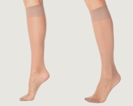Vena yetishmovchiligini oldini olish uchun ayollar oyoqiga kiyilgan compression  paypoqdlar