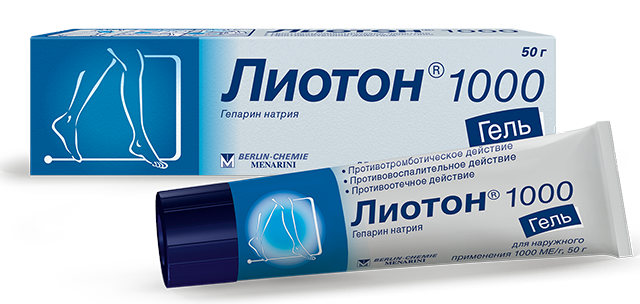 Lioton® 1000 gel preparatining qadog`i